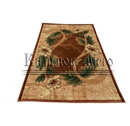 Синтетичний килим Hand Carving 0926A brown-beige - высокое качество по лучшей цене в Украине.